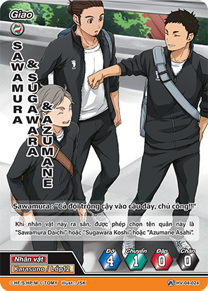 Sawamura & Sugawara & Azumane