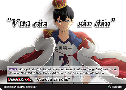 “Vua của sân đấu”