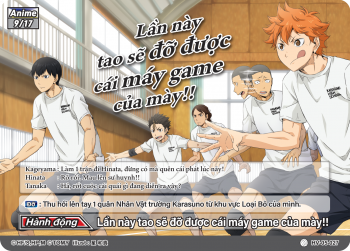 Lần này tao sẽ đỡ được cái máy game của mày!!